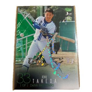 BBM 2024 1st Version ルーキーカード 武田陸真 横浜 DeNA ベイスターズ 04/50 ホロ箔サインカード