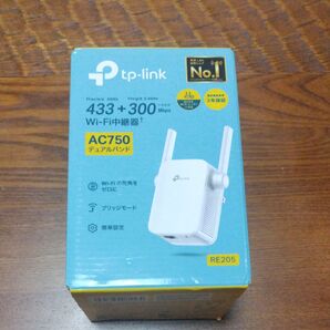 TP-Link AC750 Wi-Fi中継器 RE205 デュアルバンド ブリッジモード