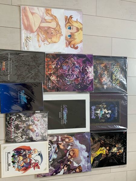 ゲームの初回特典設定資料