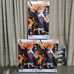 BLEACH ブリーチ Grandista KUROSAKI ICHIGO 死神代行 黒崎一護 フィギュア 3体セット