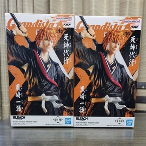 BLEACH ブリーチ Grandista KUROSAKI ICHIGO 死神代行 黒崎一護 フィギュア 2体セット