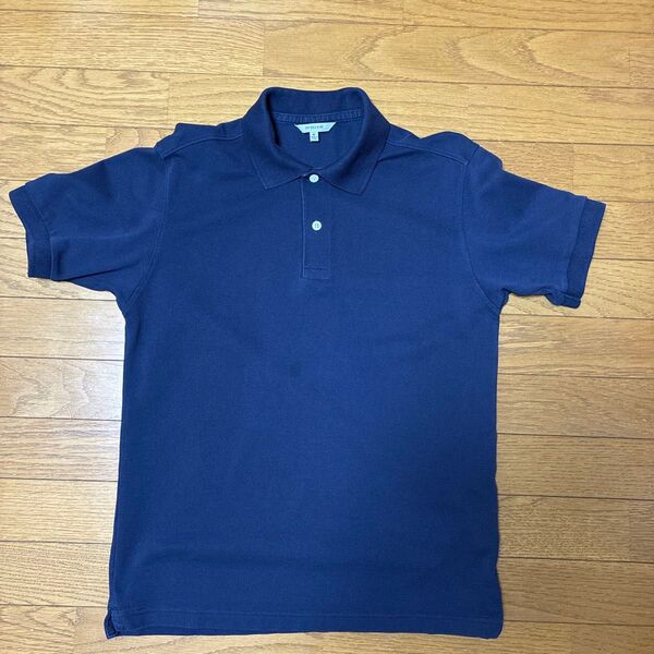 UNIQLO ユニクロ ドライポロシャツ 半袖 ネイビー Mサイズ