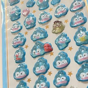 ハンギョドン ボンボンドロップシール 防水ステッカー 立体シール 硬いタイプ