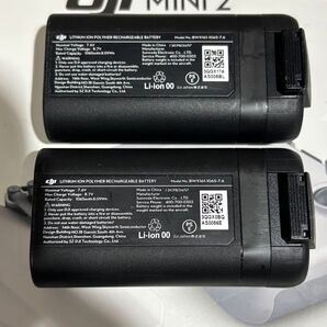 【充電1〜3回】純正品 DJI mini2 ミニ2 フライトバッテリー 2本 MAVIC マビック 純正バッテリー