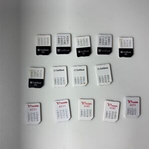 ソフトバンク、ワイモバイル解約済みmanoSIM14枚セット★即購入歓迎★ nano SIMカード