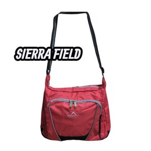 SIERRA FIELD (シェラフィールド)赤 軽量ショルダーバッグ