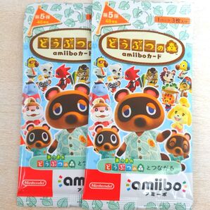 あつまれどうぶつの森 amiiboカード 第5弾 2パック