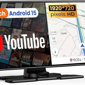 ディスプレイオーディオ 2分割画面 11.5 ポータブルカーオーディオ CarPlay AndroidAuto対応 ポータブルナビ