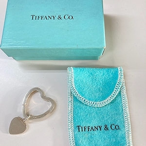 TIFFANY ティファニー ハートタグ キーリング sv.925 Tiffany & Co. 良品 (JD36)
