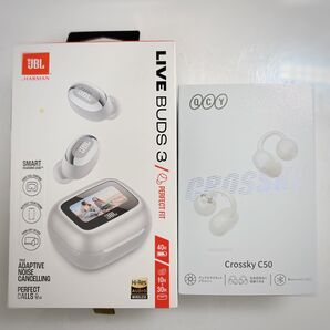 JBL Live buds 3 QCY Crossky C50 セット