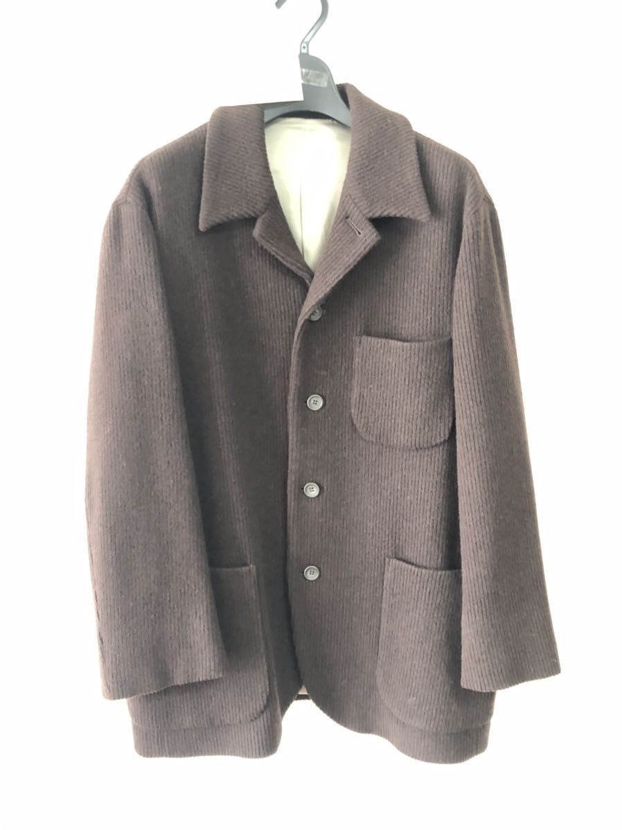  Paul Smith общий подкладка шерсть жакет Brown размер M