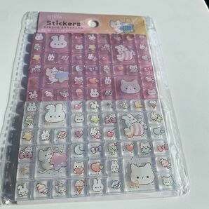 タイルシール キラキラ アニマル 1点