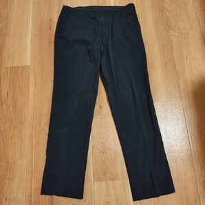 ユニクロ 感動パンツ スラックス ネイビー UNIQLO