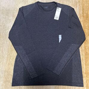 GU ACTIVE ジーユー アクティブ 長袖Tシャツ グレー M