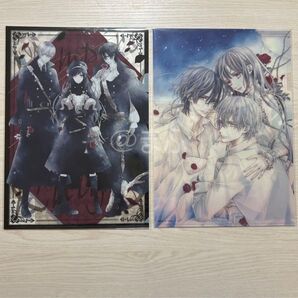 ヴァンパイア騎士原画展 クリアファイル 2種 樋野まつり 優姫 零 枢