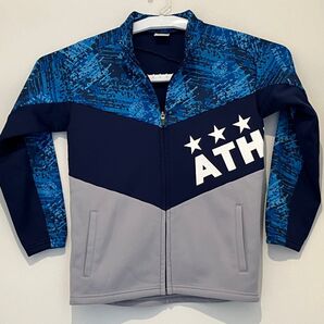 ATHLETA アスレタ 長袖 フルジップ ジャケット(150サイズ)サッカートレーニングウェア 裏起毛