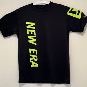 NEWERA 半袖 Tシャツ(Lサイズ)ニューエラ トレーニングウェア ブラック