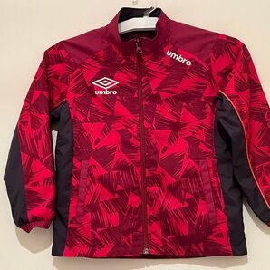 umbro アンブロ 長袖 フルジップ ジャケット(130サイズ)サッカートレーニングウェア プラクティスウェア