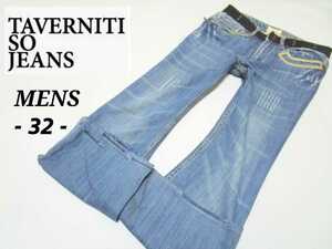 メンズL 32◇TAVERNITI SO JEANS◇デザインデニムパンツ