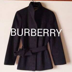【早い者勝ち】処分セール美品 三陽商会 BurberryLondon バーバリー アンゴラ 羊毛コート 36