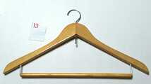 ♪ワンコイン★木製ハンガー（13）★懐かしい★昭和レトロ★Japanese Retro Wood Coat Hanger★ヴィンテージ★掘り出し物★洋服 スーツ_画像2