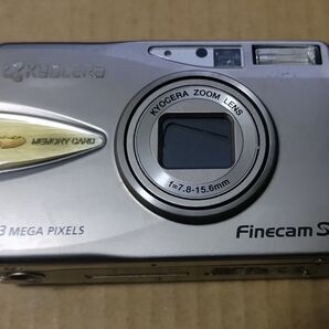 【KYOCERA】Finecam S3 デジタルカメラ (ジャンク品)