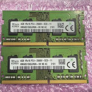 SK hynix PC4 2666V 4GB×2枚(8GB) SO-DIMM DDR4