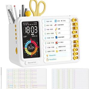 チェックリスト付 タスク管理タイマー アラーム付き カレンダー表示 温度表示 同