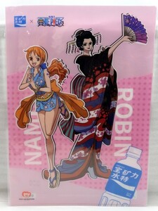 激レア！★『ONE PIECE 』ワンピース ◇ 中国ポカリスウェット＆ワンピース・コラボ・クリアファイル・Bタイプ！新品！中国限定！