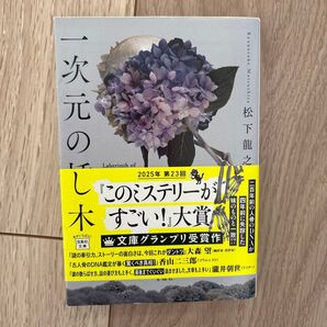 一次元の挿し木 松下龍之介 宝島社文庫 このミステリーがすごい!大賞