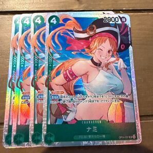 ワンピースカードゲーム 蒼海の七傑 ナミSR 4枚