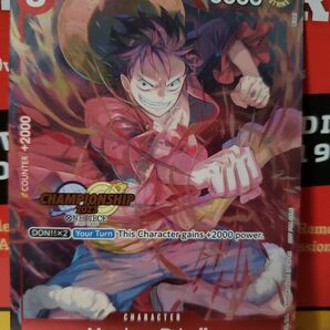 英語版 ルフィ チャンピオンシップ2023 プロモ P-006