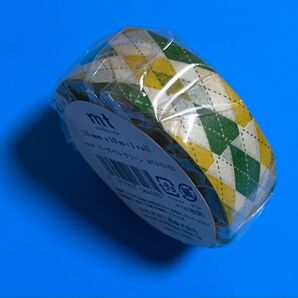 mtマスキングテープ 1P アーガイルグリーン MT01D163 エムティーカモ井