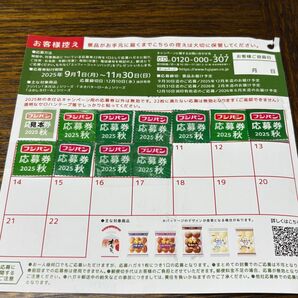 フジパン 応募券 2025秋 ミッフィーコットンバッグ 10枚応募用紙付き