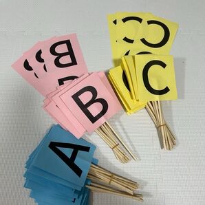 結婚式 余興 A・B・C 札