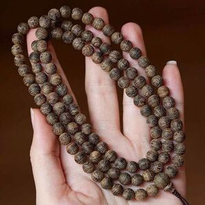 激安 天然 ベトナム産沈香 開光 数珠 念珠 ブレスレット8mm 男女兼用 新品 天然木