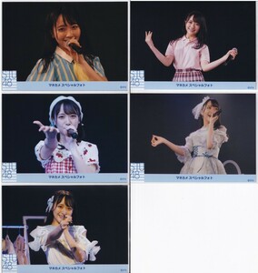 STU48 石田千穂 マネカメ スペシャルフォト ライブ風景 生写真 5種コンプ