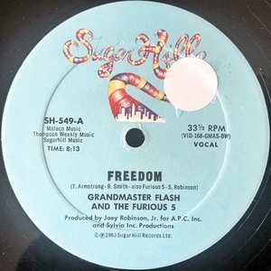 【Old School 12】Grandmaster Flash & The Furious 5 / Freedom