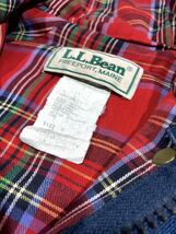 US70's L.L.Bean Denime Jaket SizeM アメリカ ビンテージ エルエルビーン フーディー デニム ジャケット USA製 米国製 マウンテンパーカー_画像3