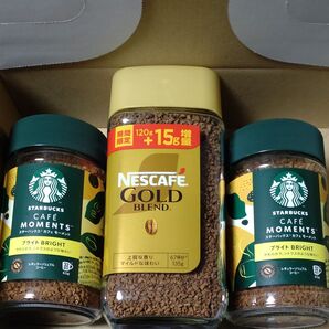 スターバックス カフェ モーメント ブライト NESCAF GOLD BLEND セット