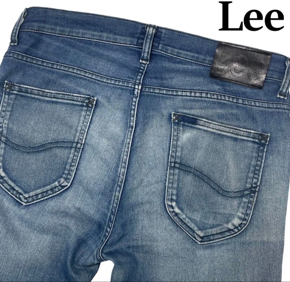 Lee リー × ナノユニバース 別注 デニム LB0060 siz.S (約76cm W30相当) ストレッチ スキニー 