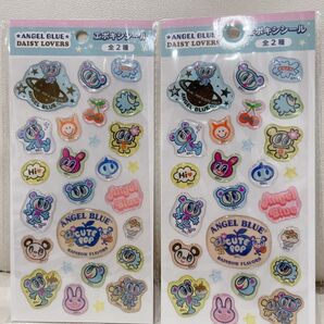 【国内正規品】エンジェルブルー エポキシシール 2個セット ANGEL BLUE セリア Seria うるちゅる ぷくぷくシール