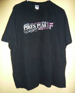送料無料 USED Pikes Peak Cog Railway Tシャツ 半袖 メンズ XL 丸首 USA直輸入