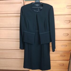 AOKIブラックフォーマル 喪服 礼服 9号ワンピーススーツ セットアップ