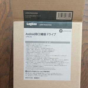 Logitec Android用CD録音ドライブ LDRW-PMH8U2RBK ブラック