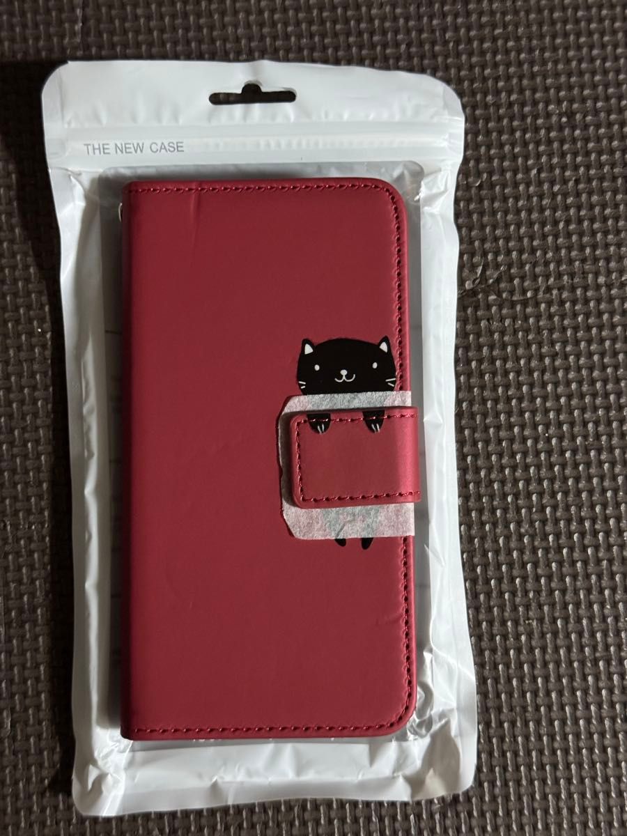 【新品未使用品】Galaxy Feel2（SC-02L）ケース カバー 手帳型 猫 スマホ カード収納 Android