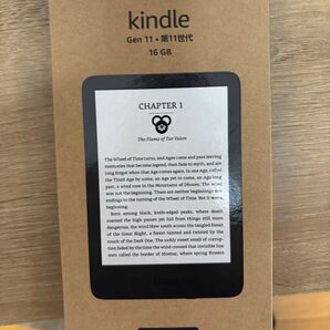 Amazon Kindle 第11世代 16GB ブラック 広告なし 電子書籍リーダー 最新モデル