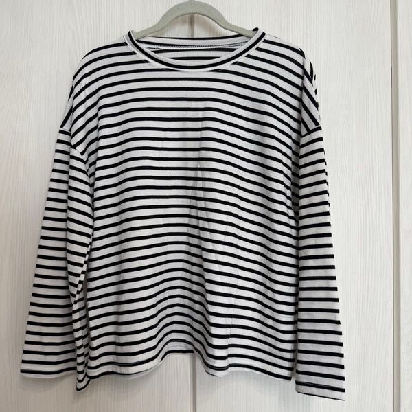 ボーダー カットソー 長袖Tシャツ ボーダーカットソー ロンT レカ reca