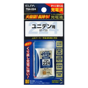 ELPA(エルパ)　大容量長持ち充電池　TSA-224　1833700(a-1043834)
