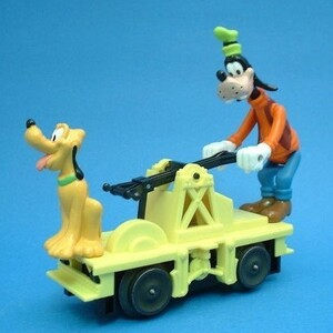  Disney Goofy & Pluto LIONEL hand car O gauge LIONEL company 1995 year USA new goods boxed 